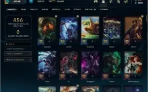 Conta ouro 2 com 131 champs e 94 skins