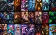 Cont - Borda Platina + 54 Skins + 110 champs