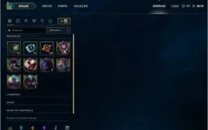 Cont - Borda Platina + 54 Skins + 110 champs