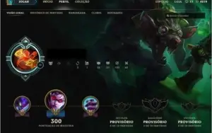 Cont - Borda Platina + 54 Skins + 110 champs