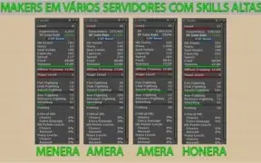 ED 313 + EK 177 + RP 132 + MS 108 todos em Pacera
