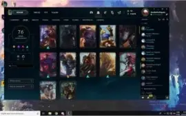 CONTA LEAGUE OF LEGENDS (PLAT 1 75PDL)+FULL CHAMP + 76 SKINS