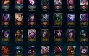 CONTA LEAGUE OF LEGENDS, 5 PG DE RUNA, OURO V TEMP. PASSADA