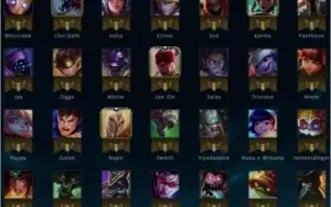 CONTA LEAGUE OF LEGENDS, 5 PG DE RUNA, OURO V TEMP. PASSADA
