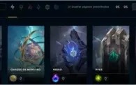 CONTA LEAGUE OF LEGENDS, 5 PG DE RUNA, OURO V TEMP. PASSADA