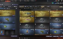 CrossFire: 2 tenente smurf unranked com kit cheytac girassol