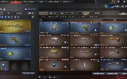 CrossFire: 2 tenente smurf unranked com kit cheytac girassol