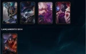 Conta Smurf Plat V lol