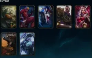 Conta Smurf Plat V lol