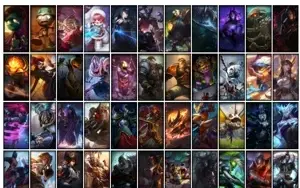 Conta prata 3 com TODOS os champs e 70 Skins