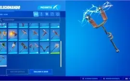 Conta de fortnite com cavaleiro negro (skin mais rara)