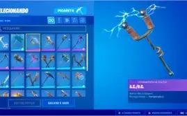 Conta de fortnite com cavaleiro negro (skin mais rara)