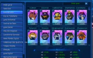 Conta ENDGAME com OMM server omegamon aceito negociar 