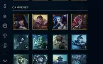 Conta League of Legends Full Acesso - 158 Champs e 96 Skins