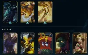 Conta League of Legends Full Acesso - 158 Champs e 96 Skins