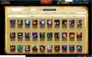 Conta Ouro V - 88 Campeões - 41 Skins