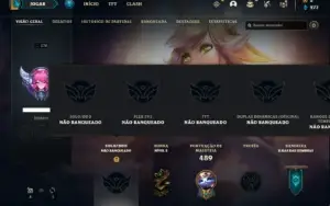 Conta Unranked com 140 Champs e 88 Skins ( MAIN SUPORTE )