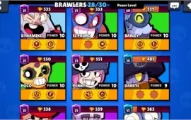 Conta Brawl Stars 13k troféus 2 lendarios varios star powers