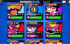 Conta Brawl Stars 13k troféus 2 lendarios varios star powers