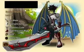 VENTO CONTA AQW (ADVENTURE QUEST WORLD) ANTIGA 8 ANOS