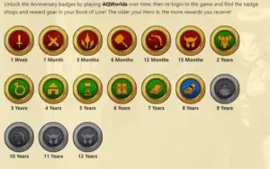 VENTO CONTA AQW (ADVENTURE QUEST WORLD) ANTIGA 8 ANOS