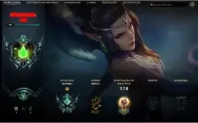 Conta com 58 champs e 37 skins