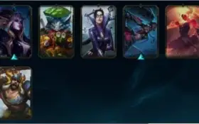 Conta com 58 champs e 37 skins