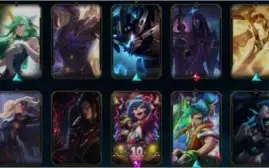 Conta com 58 champs e 37 skins