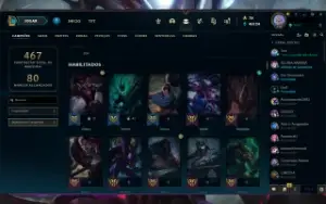 conta de lol nv 408/valorant