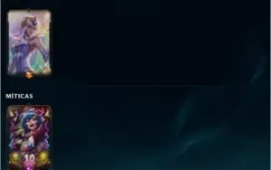 CONTA LEAGUE OF LEGENDS MUITAS SKINS 104 CHAMPIONS PRATA 1