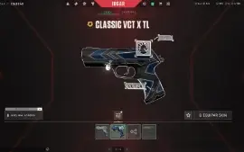 Conta valorant com karambit saqueador e kunai floreterea etc