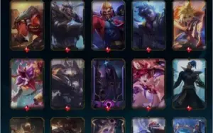 Conta LOL PLATINA 2 COM 300 SKINS (PREÇO NEGOCIAVEL)