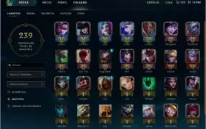 Vendo ACC de LoL, TODOS CHAMPS , QUASE TODAS SKINS