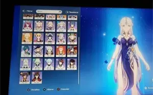 Conta AR 58 - 16 Personagem 5* e 4 Armas 5*