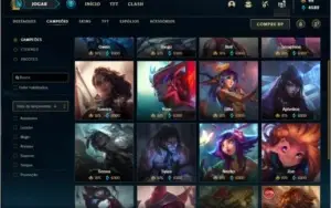 Conta prata 1 com 137 champs e 87 skins e 16 Maestrias 7