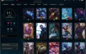 conta de LOL