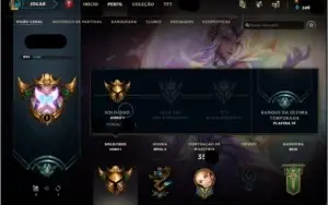 conta de LOL