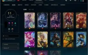 conta de LOL