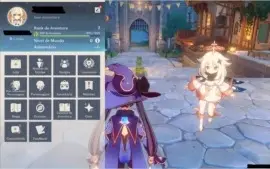 CONTA GENSHIN IMPACT - MONA + FISCHL + OUTROS 4⭐ [RANK 7]