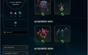Conta LoL level 200, Platina 1