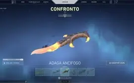 Conta de Valorant D2 +1k gasto em skins
