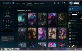 Vendo conta no LOL ouro
