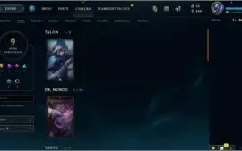 CONTA UNRANKED LOL