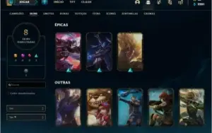 Conta Prata 2 com 2 vitorias rankeds apenas