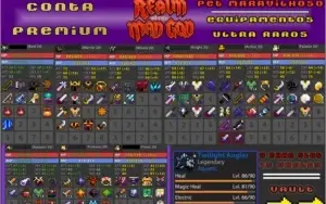 Conta Realm Of The Mad God - CONTA PREMIUM (rotmg)