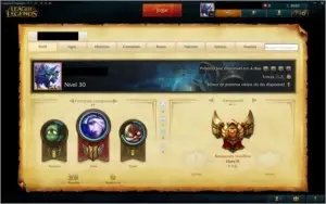 CONTA LOL GOLD IV