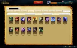 CONTA LOL GOLD IV