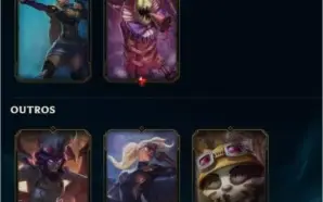 Conta LOL Smurf - 35 Champ 5 Skins (HOT)