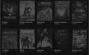 Conta Epic Games avaliada em R$ 2.183,81