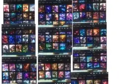 Conta Platina 4 - com 153 skins - quase todos os campeões